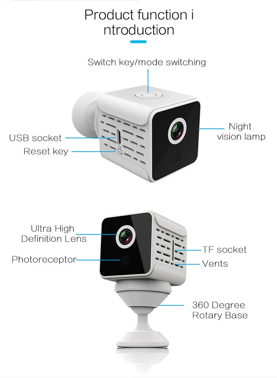 HD 1080P WiFi мини камера P2P беспроводная микро видеокамера Видео Регистратор Поддержка удаленного просмотра монитор телефон приложение и скрытая TF карта