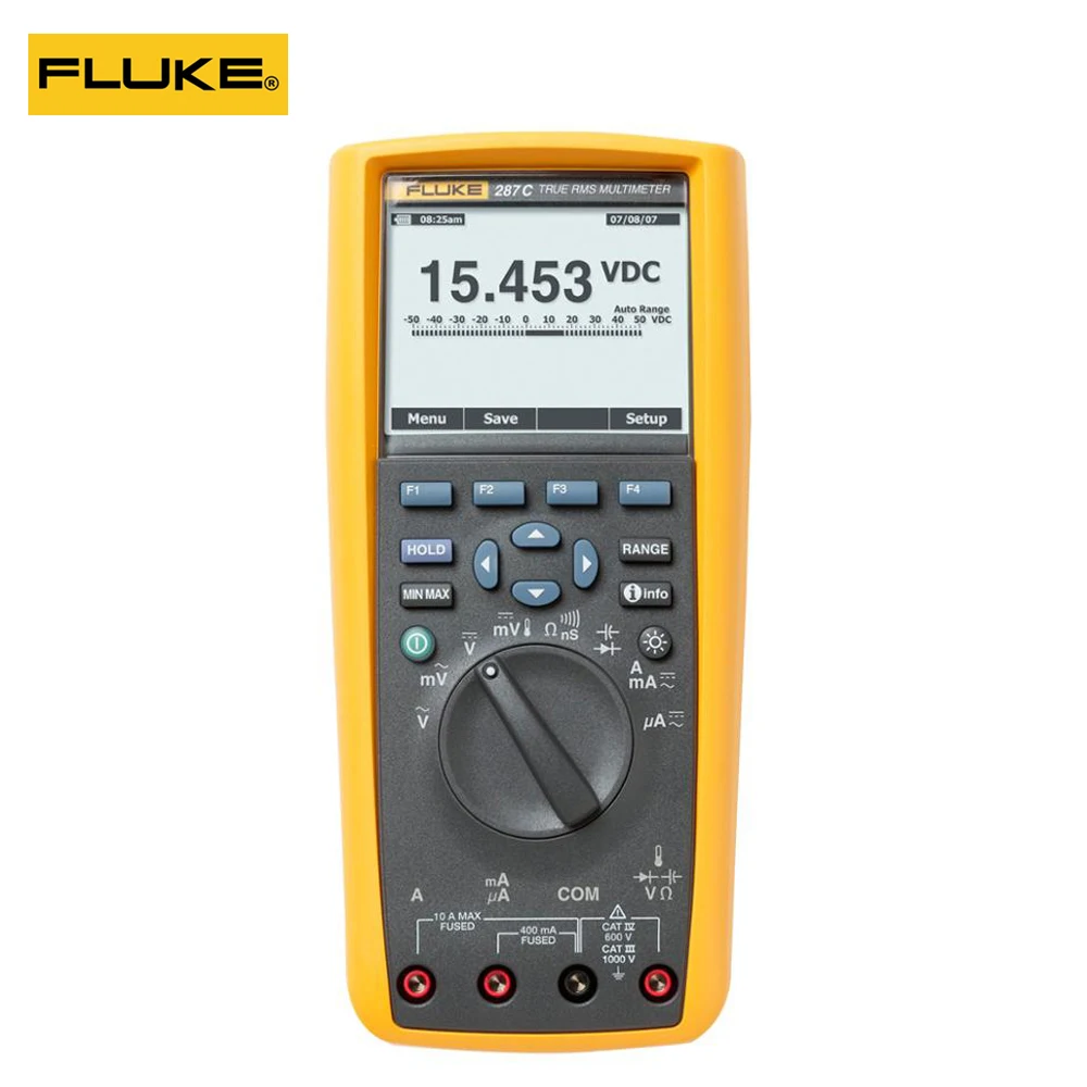 

FLUKE 287 289/CN Digital Multimeter True Effective Value Capture Trend Function Highend Safety Professional Measuring Instrument