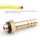 Уличная газовая плита для кемпинга, адаптер для горелки LPG, адаптер для контейнера, экономия металлических трубок