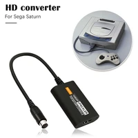 practical game console hdmi compatible adapter for sega saturn 1080p hdtv converter television connector device