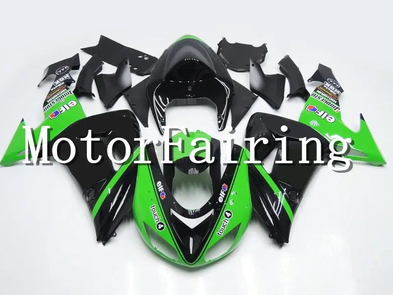

Набор обтекателей кузова мотоцикла Fit For Ninja ZX10R 2006 2007 ZX-10R ABS пластиковый Инжекционный молдинг Moto Hull Z1007N5