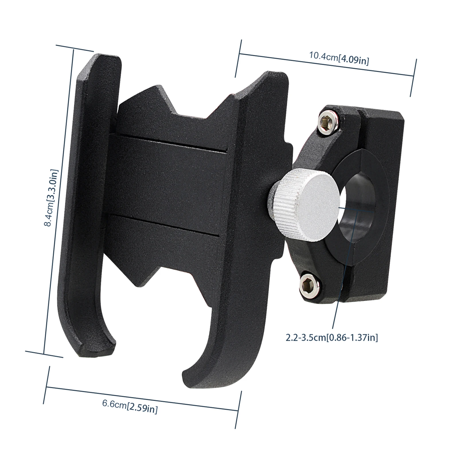 

1 PC Bike Phone Holder Bicycle Mobile Cellphone Holder Adjustable Motorcycle Suporte Celular For iPhone Samsung Xiaomi Huawei