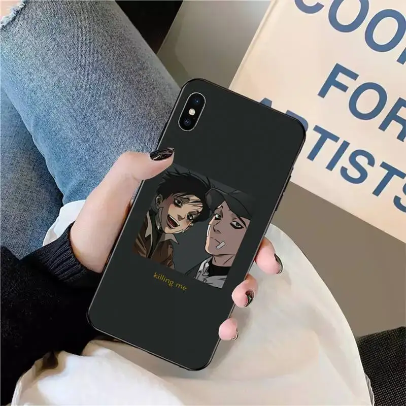 

Korea Manga killing stalking Comics Phone Case for iPhone 11 12 pro XS MAX 8 7 6 6S Plus X 5S SE 2020 XR mini