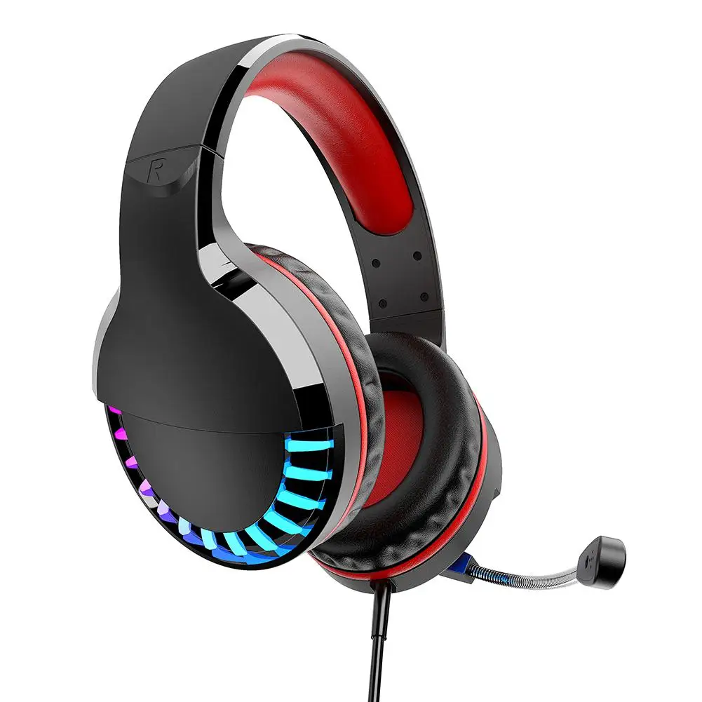

M18 Wired LED Gaming Headset Stereo Computer Laptop Gamer Headphone with Mic