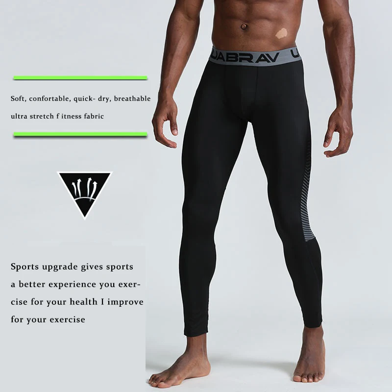 Мужские и женские колготки для бега дышащие эластичные леггинсы из полиэстера