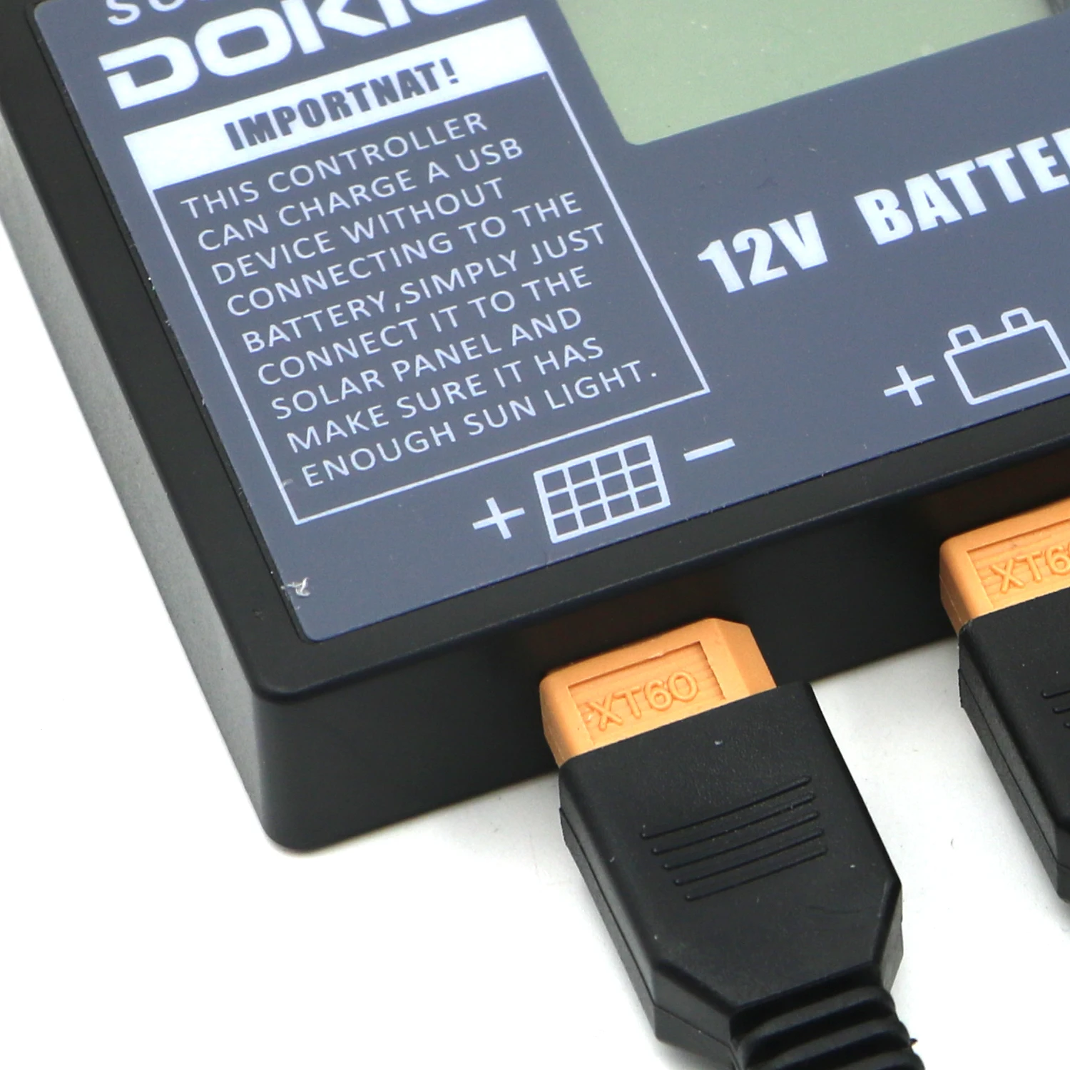 Солнечная панель DOKIO складная USB контроллер для солнечных батарей 12 В 10 А/20