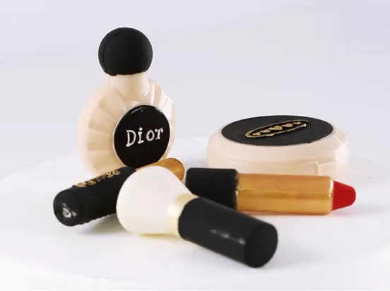 3D cosmetic box Lipstick perfume bottle brush Chocolate mold DIY tools making abrasives Baking | Дом и сад