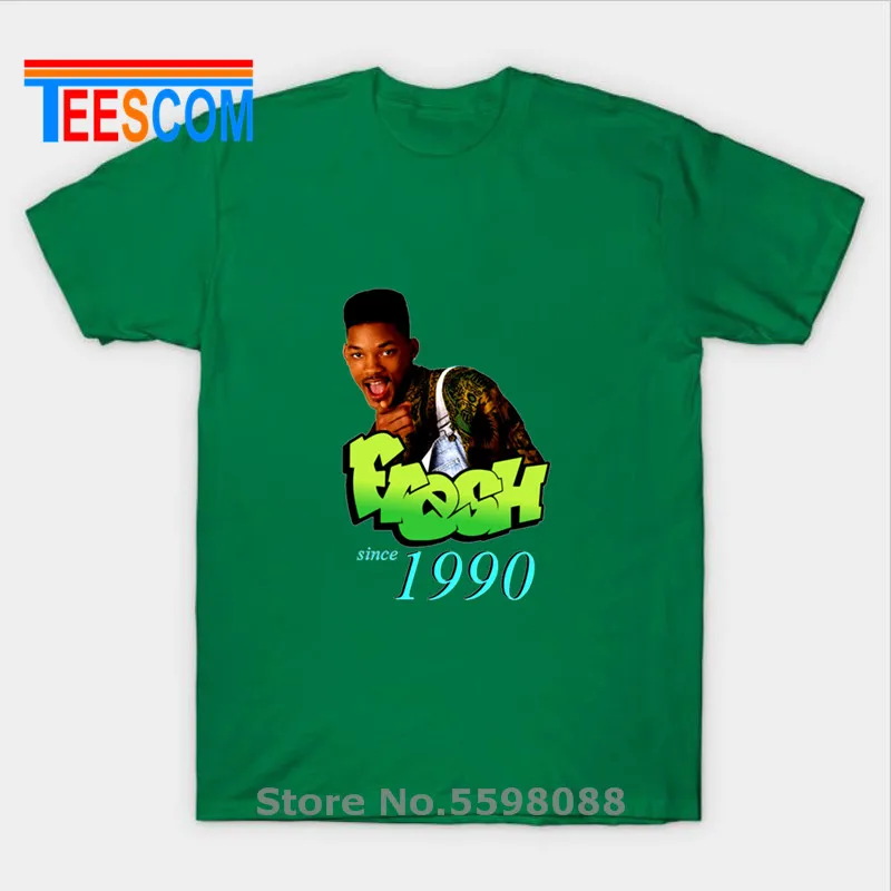 Футболка The Fresh Prince of Bel Air с классическим персонажем футболки 3D базовым дизайном