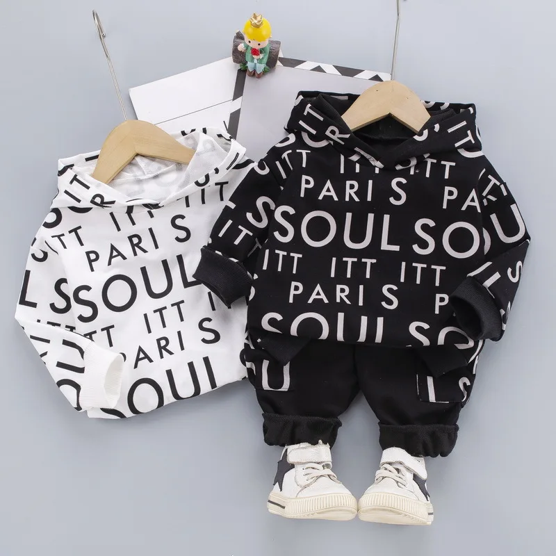 

LZH 2022 cute Newborn Baby Boys Clothes Striped Sweater+Overalls 2Pcs Sets Kids Outfit Tracksuit Infant Clothing Children's Suit