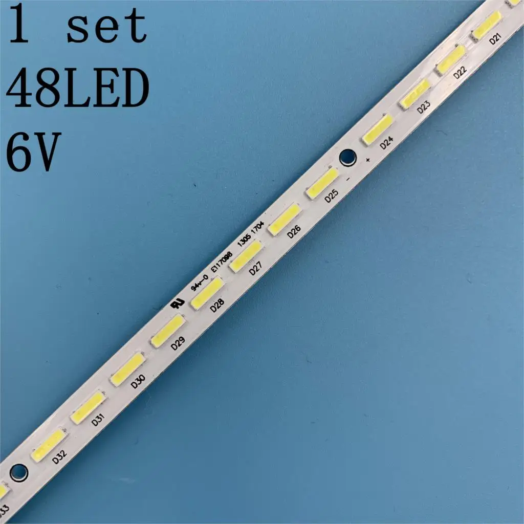 Светодиодная лента 495 мм 48 светодиодов фонарь E117098 для Hisense LE39A720 LED 39K300J 4A-D074762 LE39A700K