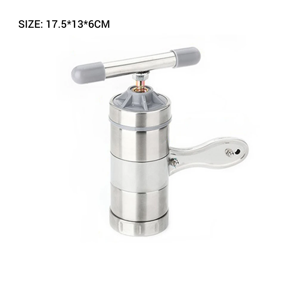 Ручной пресс для лапши из нержавеющей стали машина приготовления макаронных