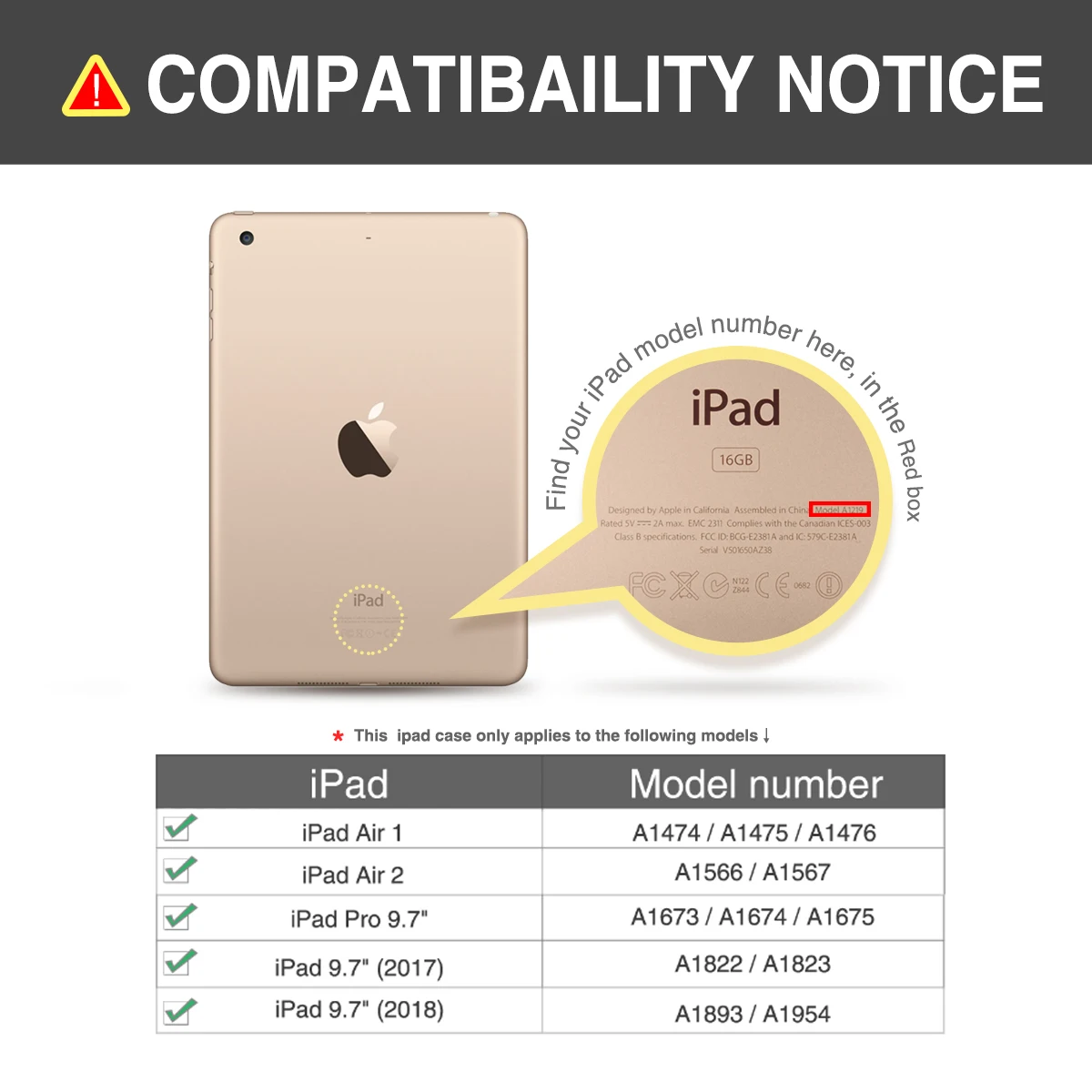 Черный цвет Bluetooth клавиатура чехол с карандашом держатель для iPad 9 7 2017 2018 Air 1 2 Pro |