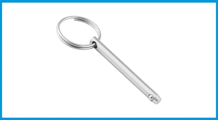 2 шт. 5 мм Морской сорт 316 нержавеющая сталь быстросъемный шариковый штифт для