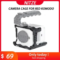 nitze camera cage for red komodo with n64 hr n64 er arri rosette mount aluminum alloy kit cage