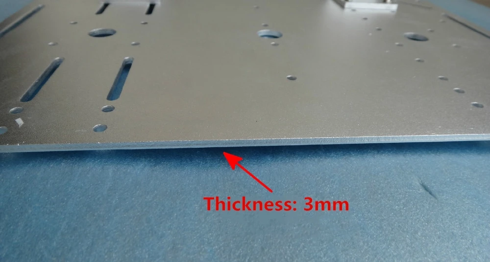 Цельнометаллический 6061 высокопрочный корпус из алюминиевого сплава самодельная