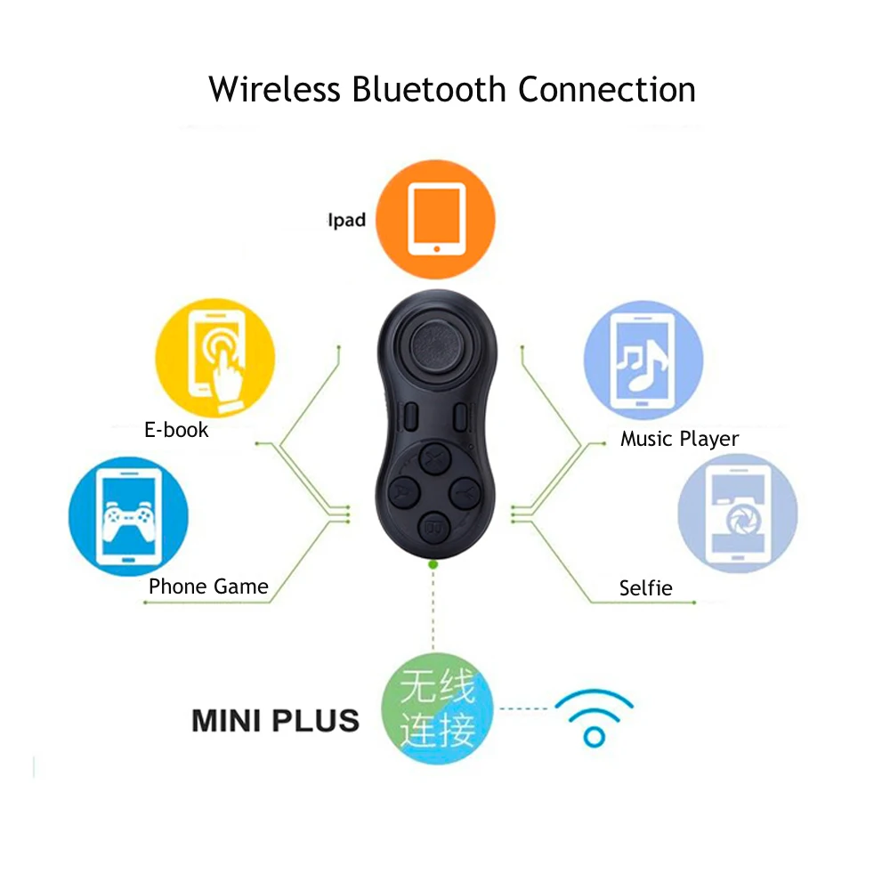 Беспроводной игровой мини контроллер виртуальной реальности Bluetooth V4.0 удаленный