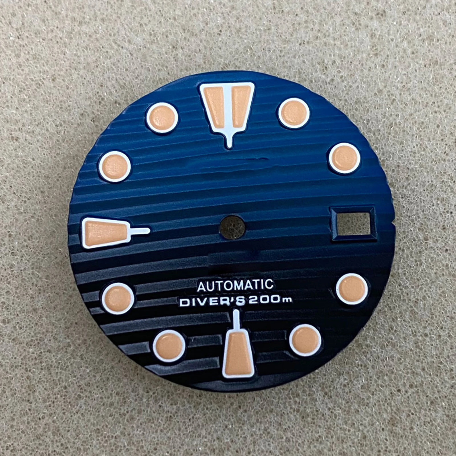 

Green Luminous 28.5mm Watch Dial Black/Blue Dial for NH35/NH36/4R36 Movement