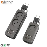 eu power strip extension socket desktop multiple socket 12 ac outlets 4 usb with 1 5m cord portable overload protection