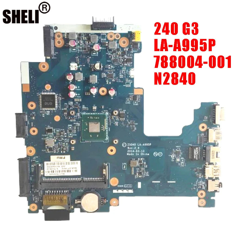 100% протестированная хорошо работающая материнская плата для ноутбука 788004 501 001