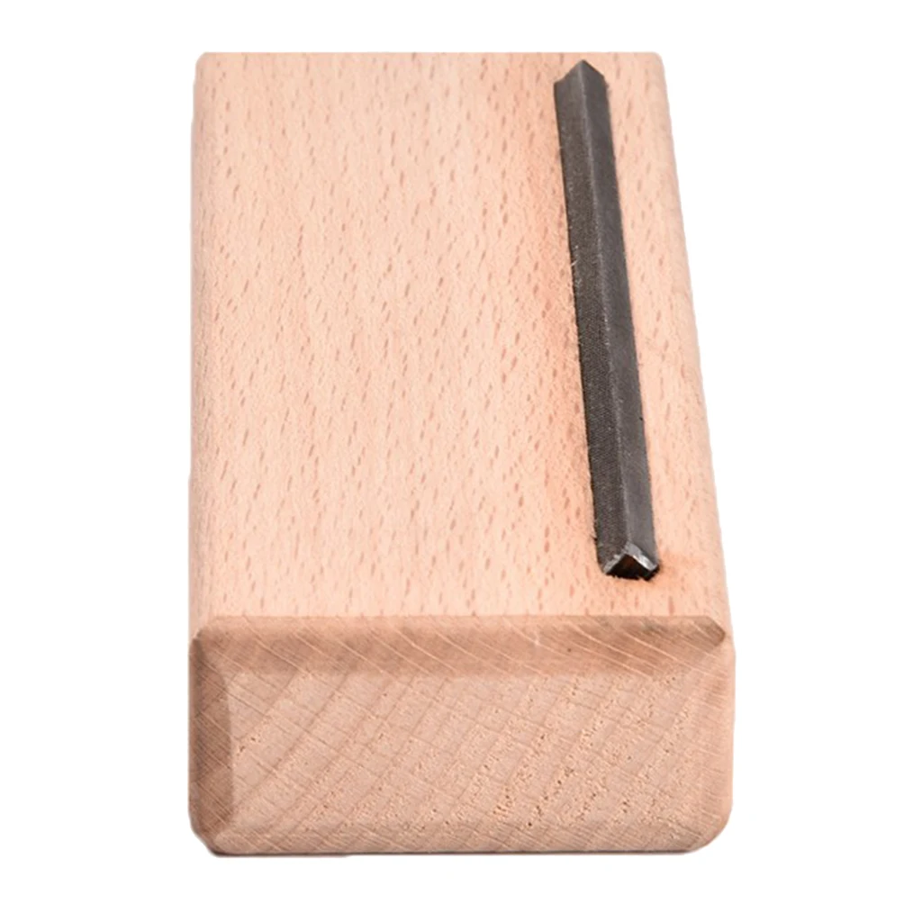 

45° Guitar Fret End Bevel Luthier Professional Repair Tools Hard Maple