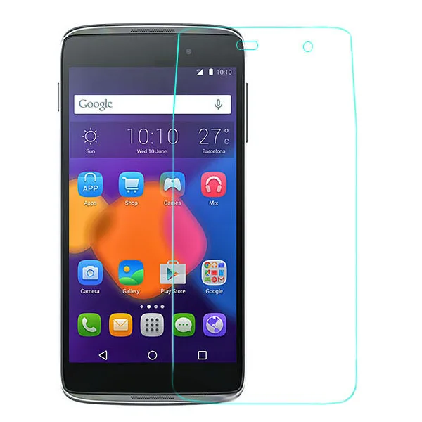

0.3mm 9h tempered glass screen protector hd on for alcatel one touch idol 3 4.7 6039 6039a 6039k 6039y guard pelicula de vidro