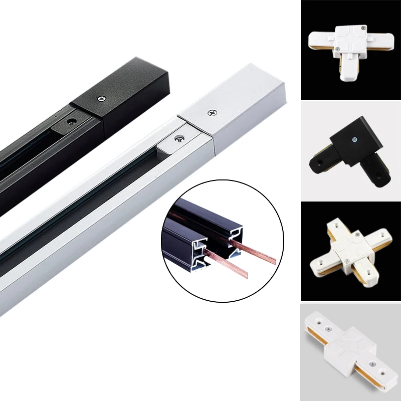 Направляющая для трекового светильника. Paulmann 96833 u-rail. Рельс для светильника 12х12х2000мм. Рельса для светильников 1,5м. Рельсовые светильники.