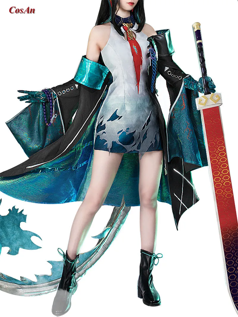 

New Arrival Game Arknights Dusk Cosplay Costume The Agent Handsome Battle Uniform Full Set Activity Party Role Play Clothing