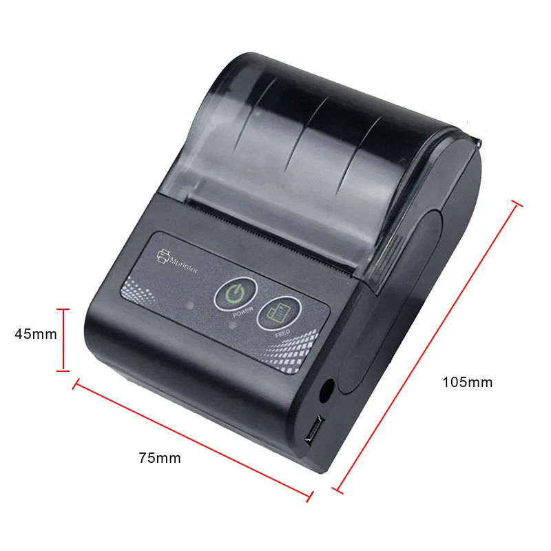

ComPOSxb 58 mm thermal printer for express black portable printer for sale