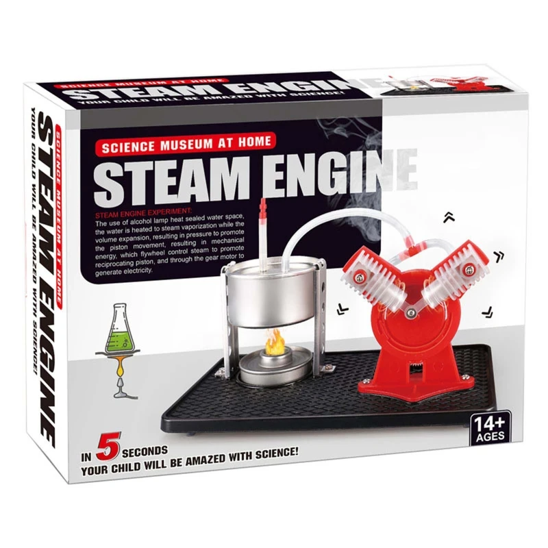 

Steam Engine Experiment Model Building Kit Education Discovery Engine Model Science Learning Assembling Toys