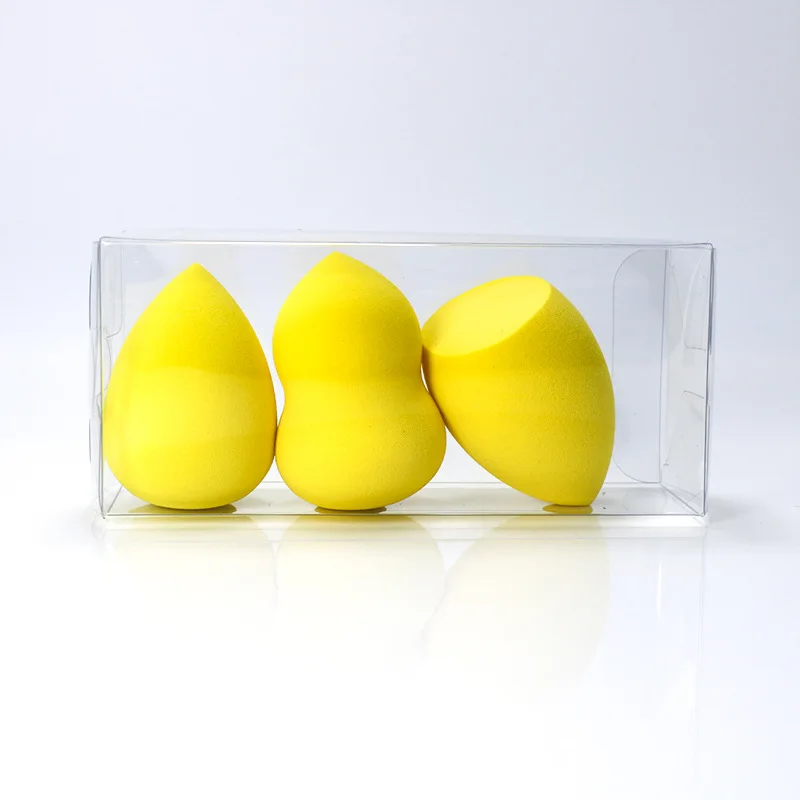 

new 3pcs/set Makeup Sponge Professional Powder Puff Liquid Foundation Concealer Make Up Soft Water Sponge Powder Puff Wholesale