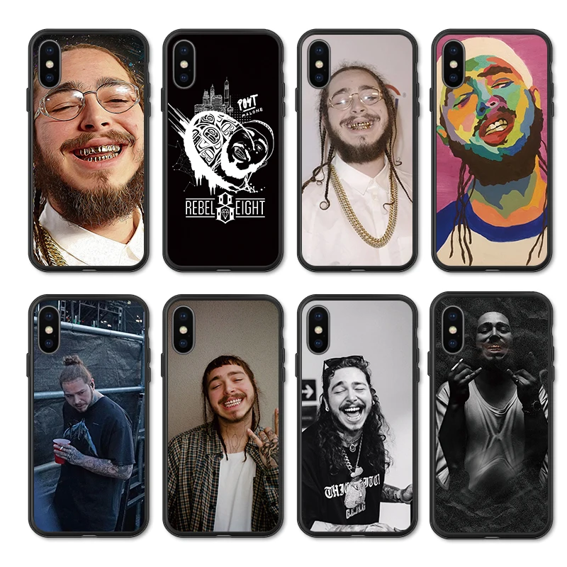 Мужской певец выпускает Malone чехол для телефона iPhone 11 Pro Max X XS XR 8 7 6 5 s Plus