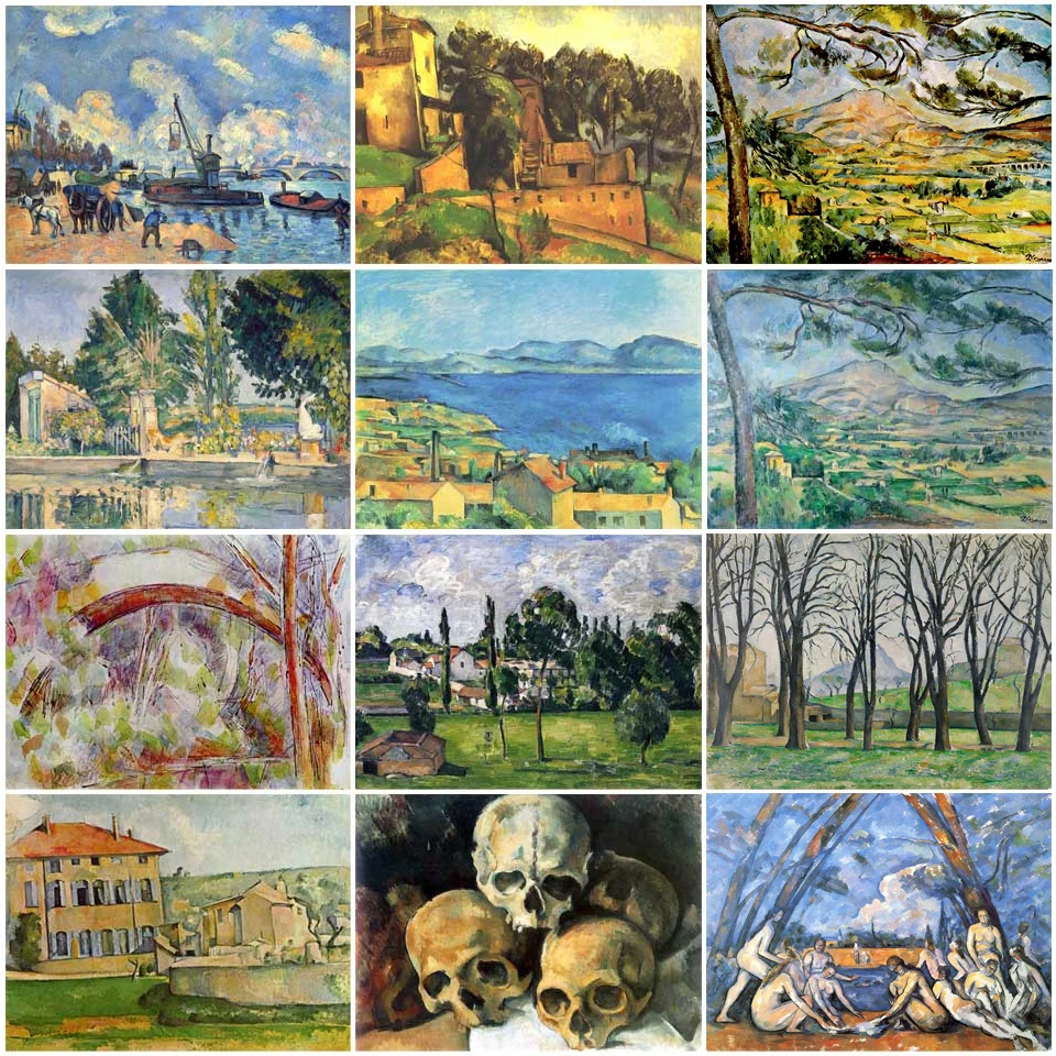 Картина из серии 5D с изображением знаменитого французского импрессиониста поля