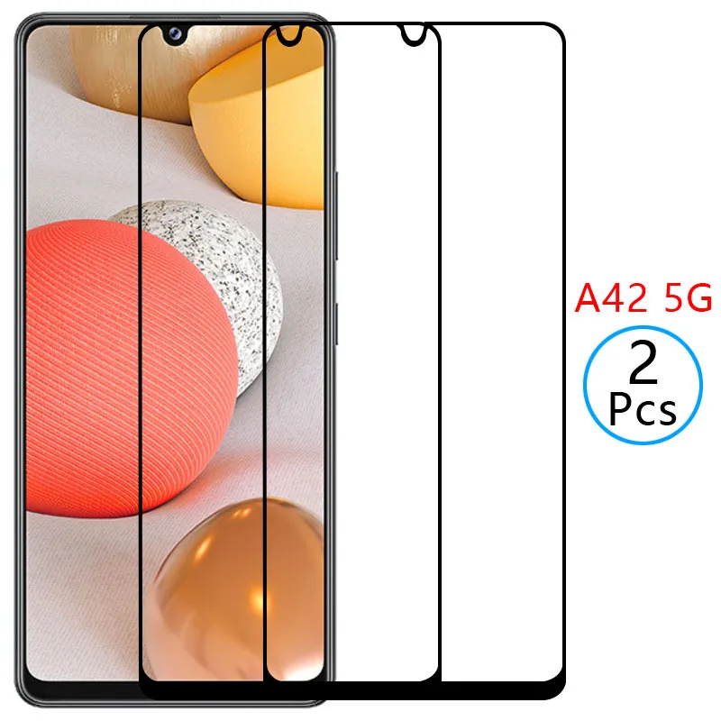 

protective tempered glass for samsung a42 5g screen protector on samsun galaxy a 42 42a safety film samsumg sansung samsunga42