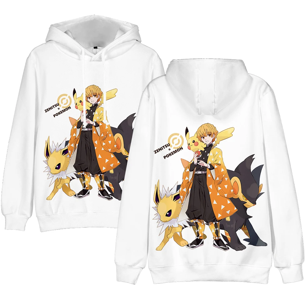 

New Demon Slayer Anime Hoodie Men/Women Popular Casual Fashion Harajuku Kimetsu No Yaiba Sweatshirt Pullover Streetwear Clothes