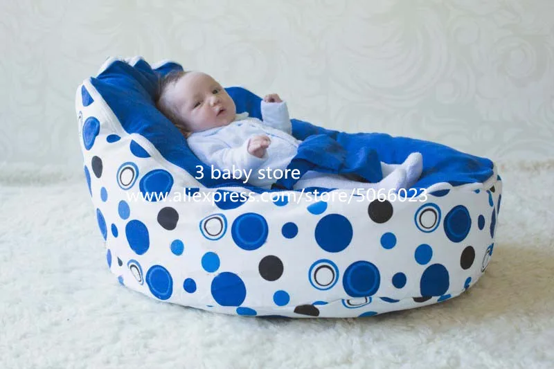 Детское Кресло мешок с рисунком пиратского черепа портативные кровати для