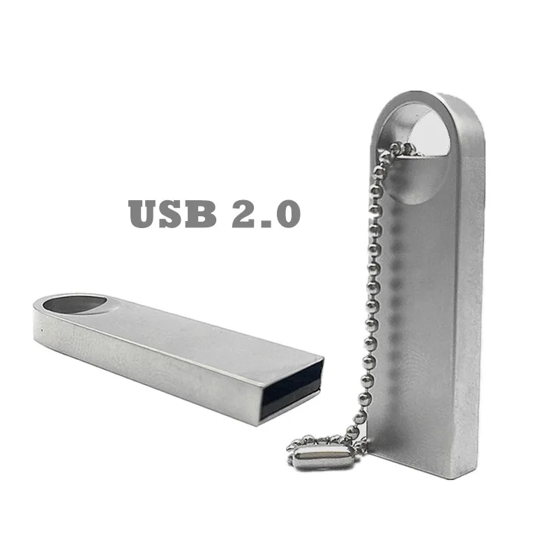 

usb flash drive 32gb full capacity USB 2.0 usb stick 128gb metal Memory Stick pen drive 8GB 16gb pendrive 64gb free custom LOGO