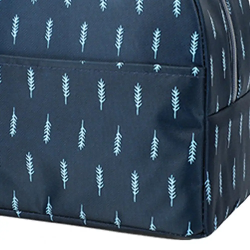 

Handbag Striped Style Multifunctional Oxford Cloth Insulated Box Handbag for Outdoor