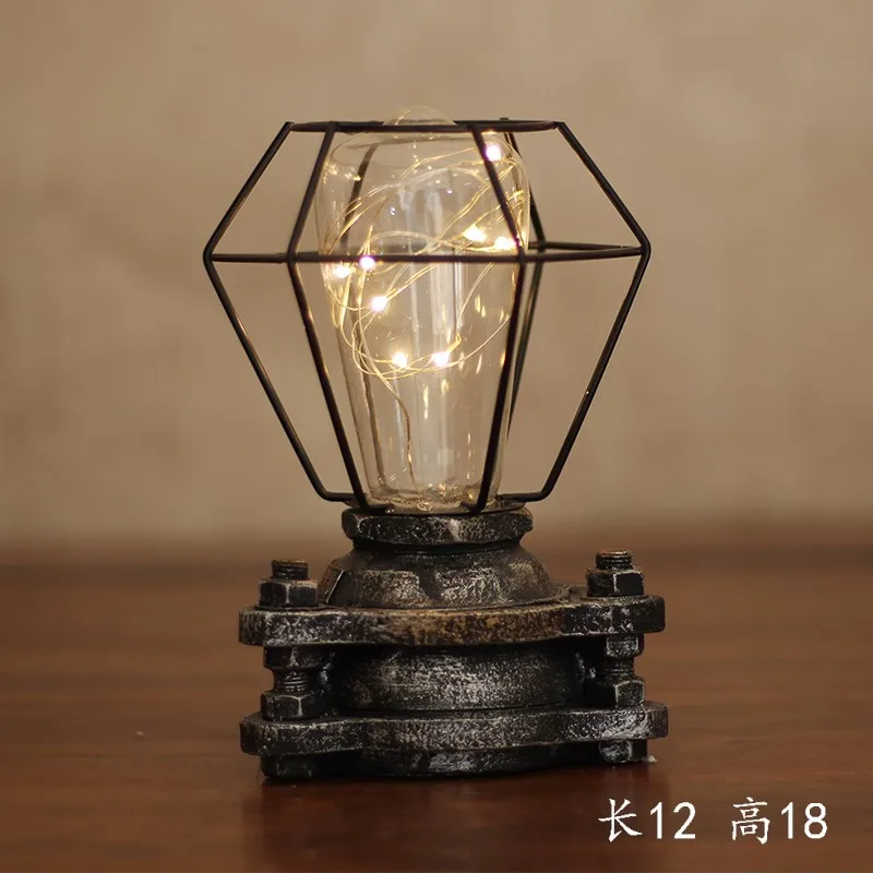 Каучуковые в европейском стиле водяные трубы двигателя небольшой ночник