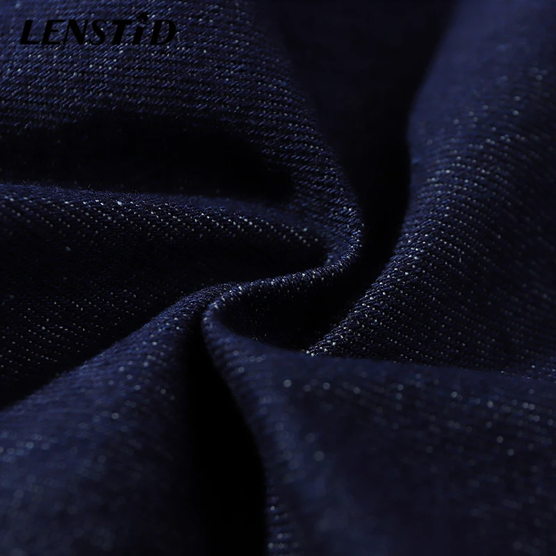 Мужские Мешковатые джинсовые шорты LENSTID повседневные свободные в стиле хип-хоп с