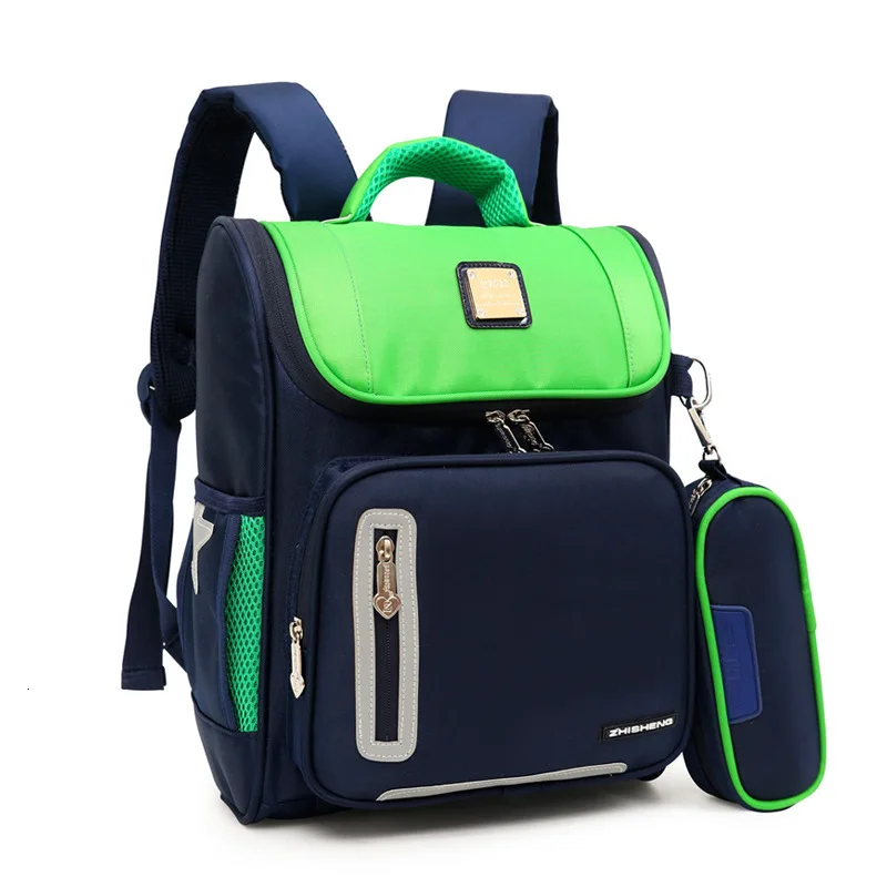 Aristocratic style school bags for boys girls Stylish large-capacity lightweight orthopedic school backpacks Waterproof backpack