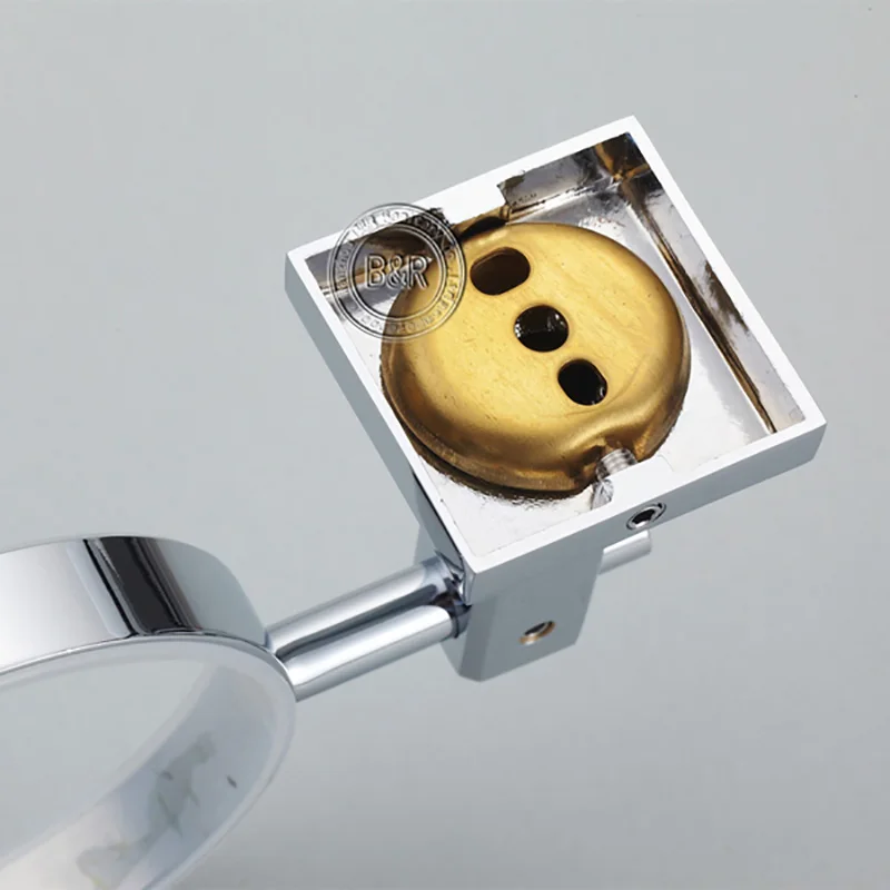 

Free shipping BECOLA Bathroom Accessories Toilet Brush Stainless Steel Surface BR-87014