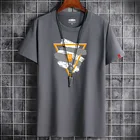 2021 Новая летняя Мужская хлопковая футболка свободного покроя с коротким рукавом Базовая футболка повседневные свободные футболки негабаритных S-6XL одежда для подростков