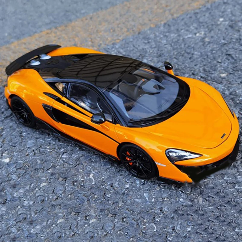 McLaren-coche deportivo LCD 1:18, modelo de coche de aleaci&oacute;n totalmente abierto, colecci&oacute;n de modelos de coches-2