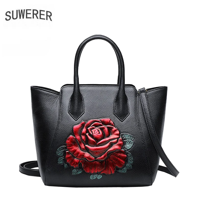 Новая женская сумка SUWERER из натуральной кожи модные роскошные сумки женские