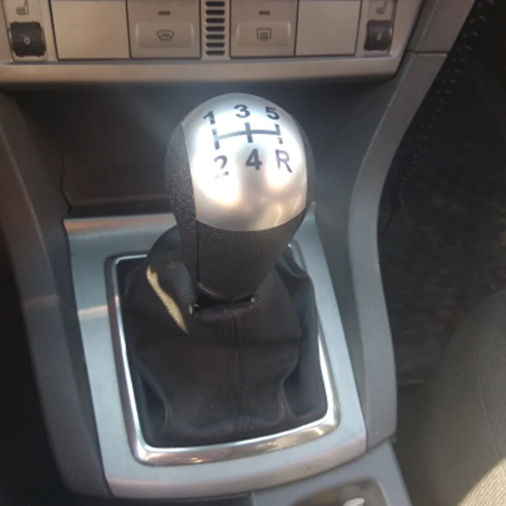 5 Speed For Ford Focus Mondeo MK3 S-MAX C-MAX Mustang Galaxy Fiesta MK6 Transit Black Gear Shift Knob Stick Shifter Lever Pen images - 6