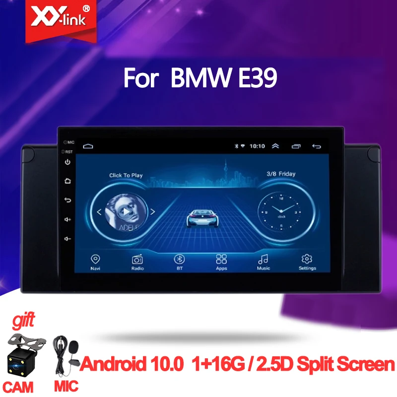 Автомагнитола на Android 10 0 для BMW E53 X5 E39 5 M5 мультимедийный видеоплеер с GPS навигацией