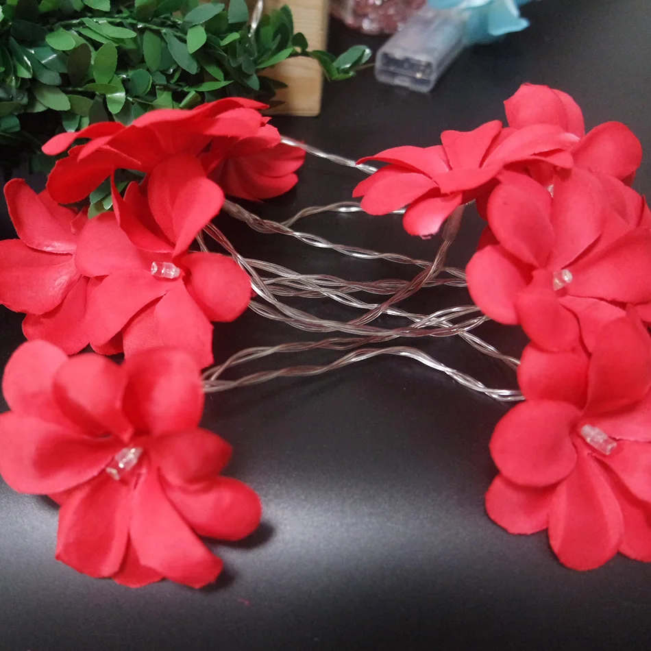Гирлянда с изображением павлина 5 м 40 светодиодов|flower string|decoration floraleflower garland |