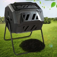 160l compost bin garden tipping bucket outdoor compost box bucket corrosion preventive aerobic fermentation kitchen waste