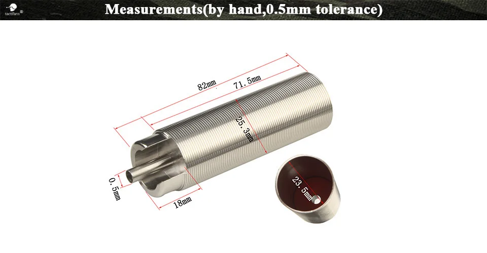 SHS Tune Up Комплект Стали CNC фрезерованные цельный цилиндр интегрированные головки цилиндра поршневая головка M4 сопло страйкбол пейнтбол игры