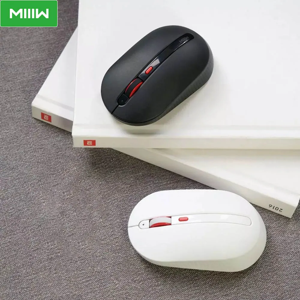 

Беспроводная компьютерная мышь MIIIW, бесшумная оптическая USB мышь 800/1200/1600DPI, многоскоростная Бесшумная 2,4 ГГц, приемник для ПК и ноутбуков
